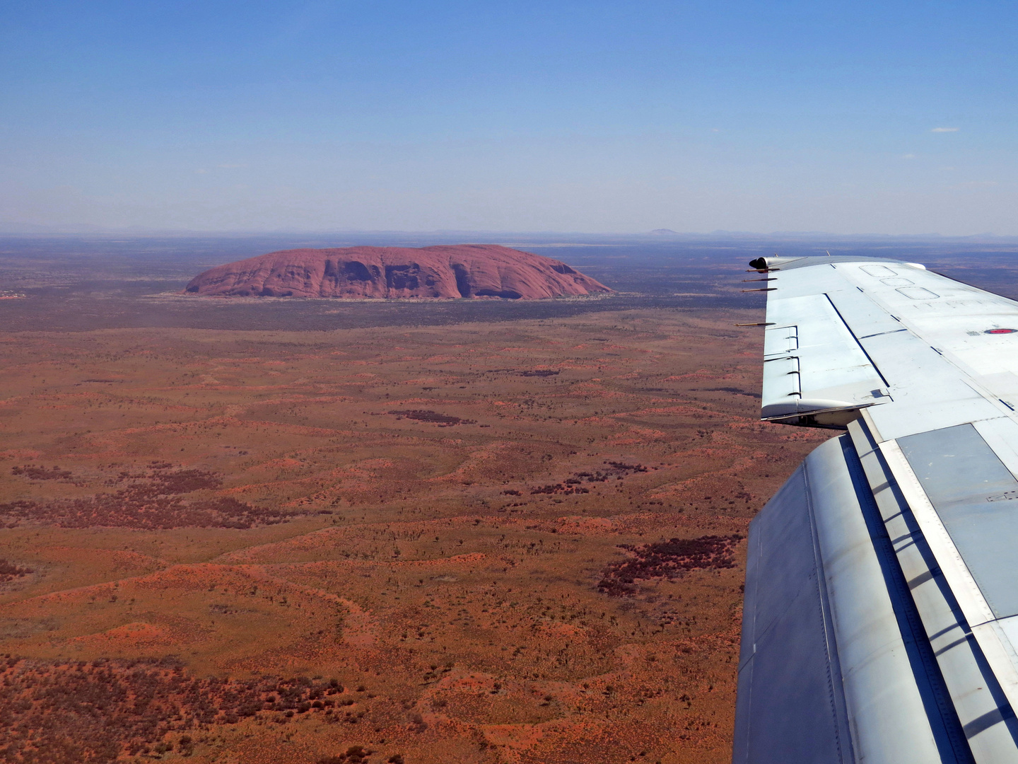 Auf dem Weg zum Uluru ...