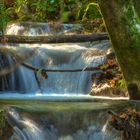 Auf dem Weg zum Uracher Wasserfall