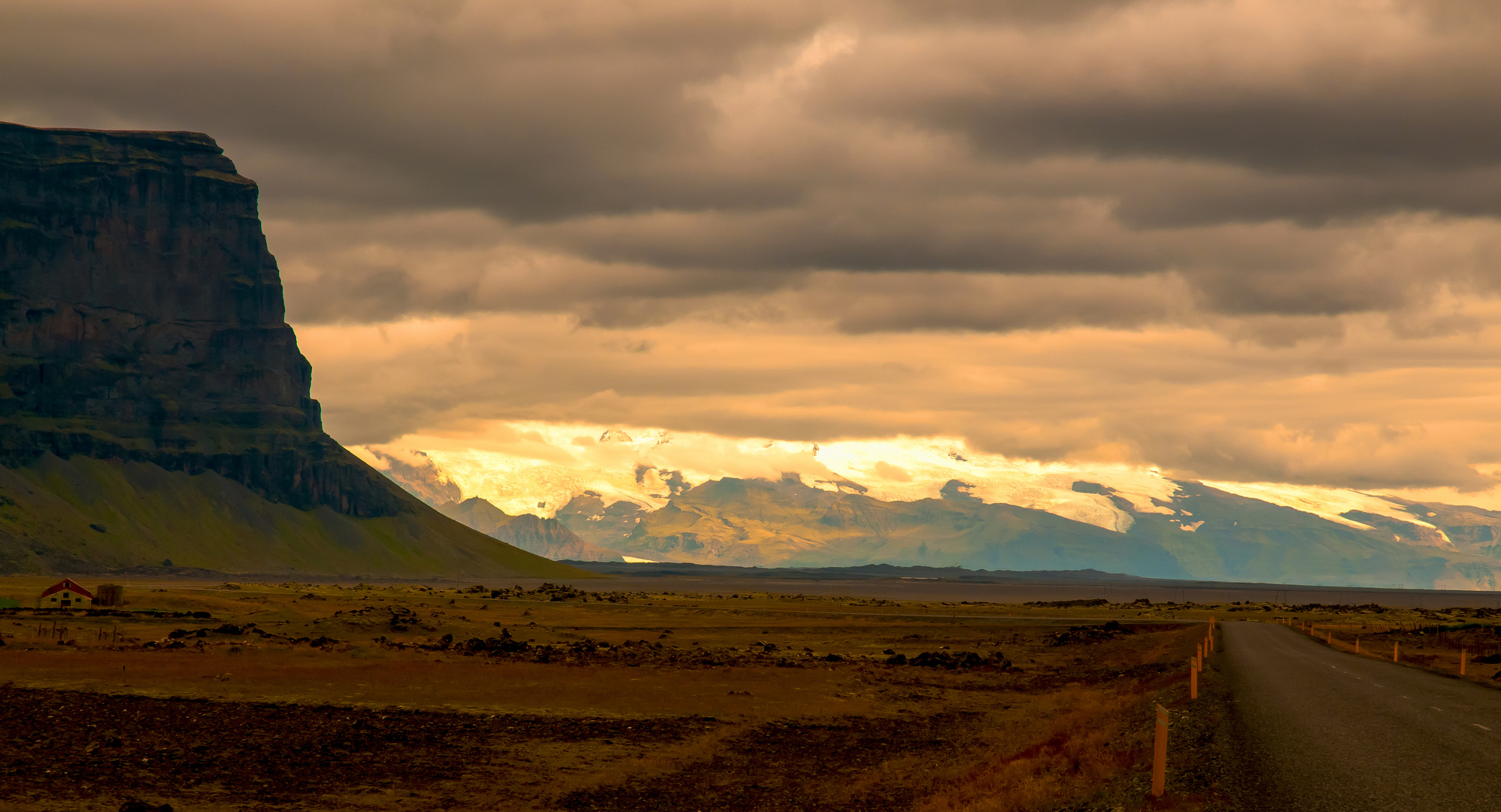 ... auf dem Weg zum Vatnajökull