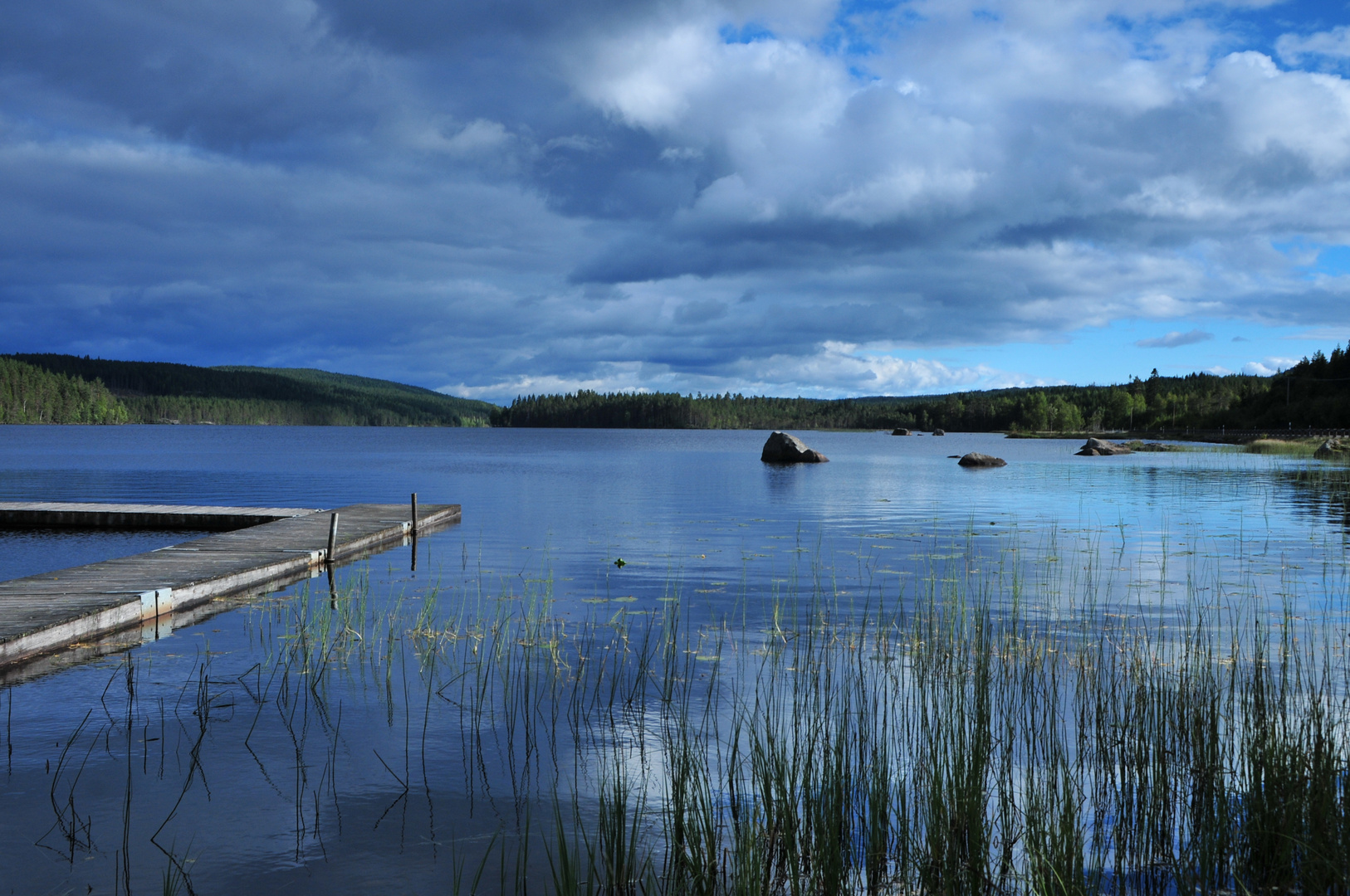 Auf dem Weg zum Vildmarksvägen in Schweden