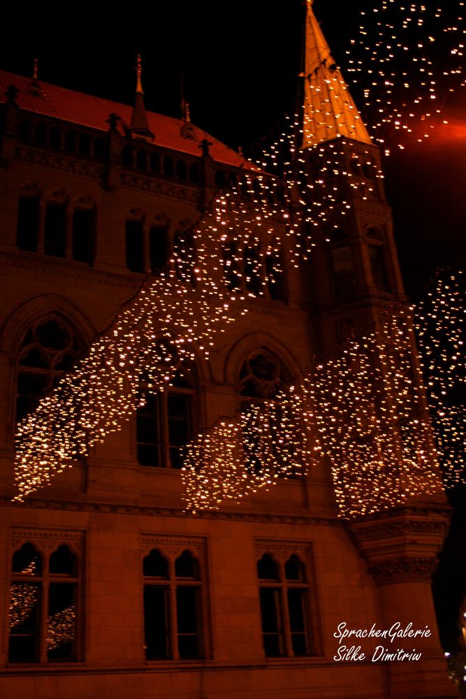 Auf dem Weg zum Weihnachtsmarkt in Braunschweig