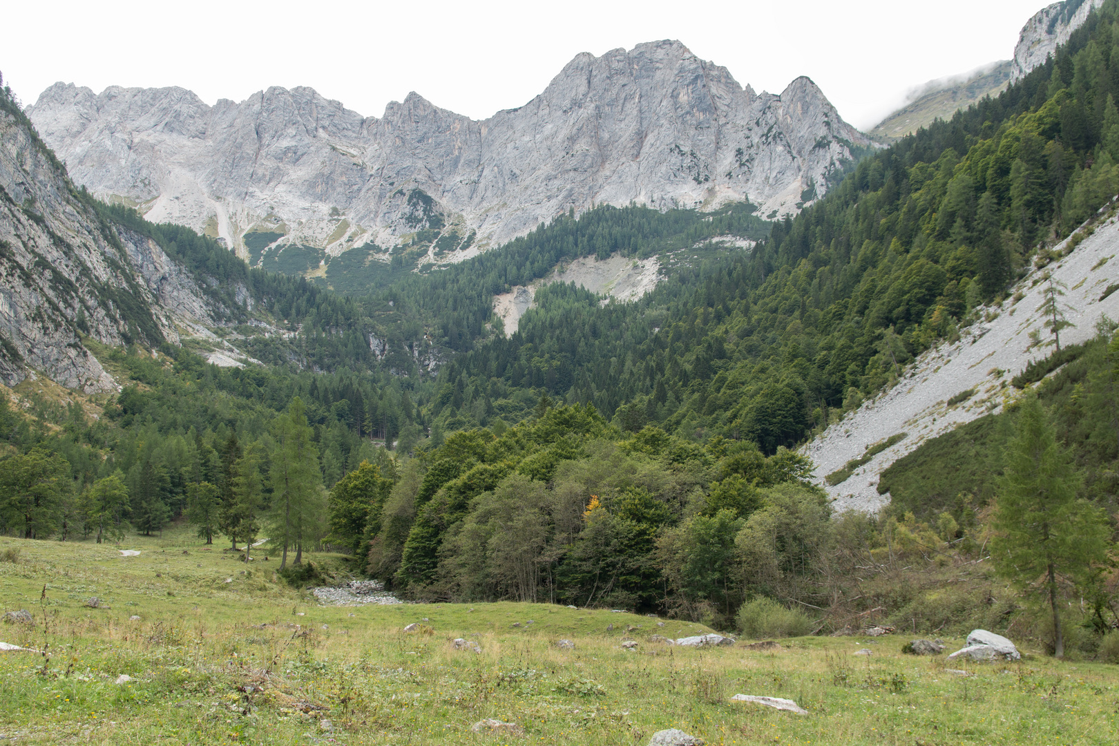 Auf dem Weg zum Wolayersee