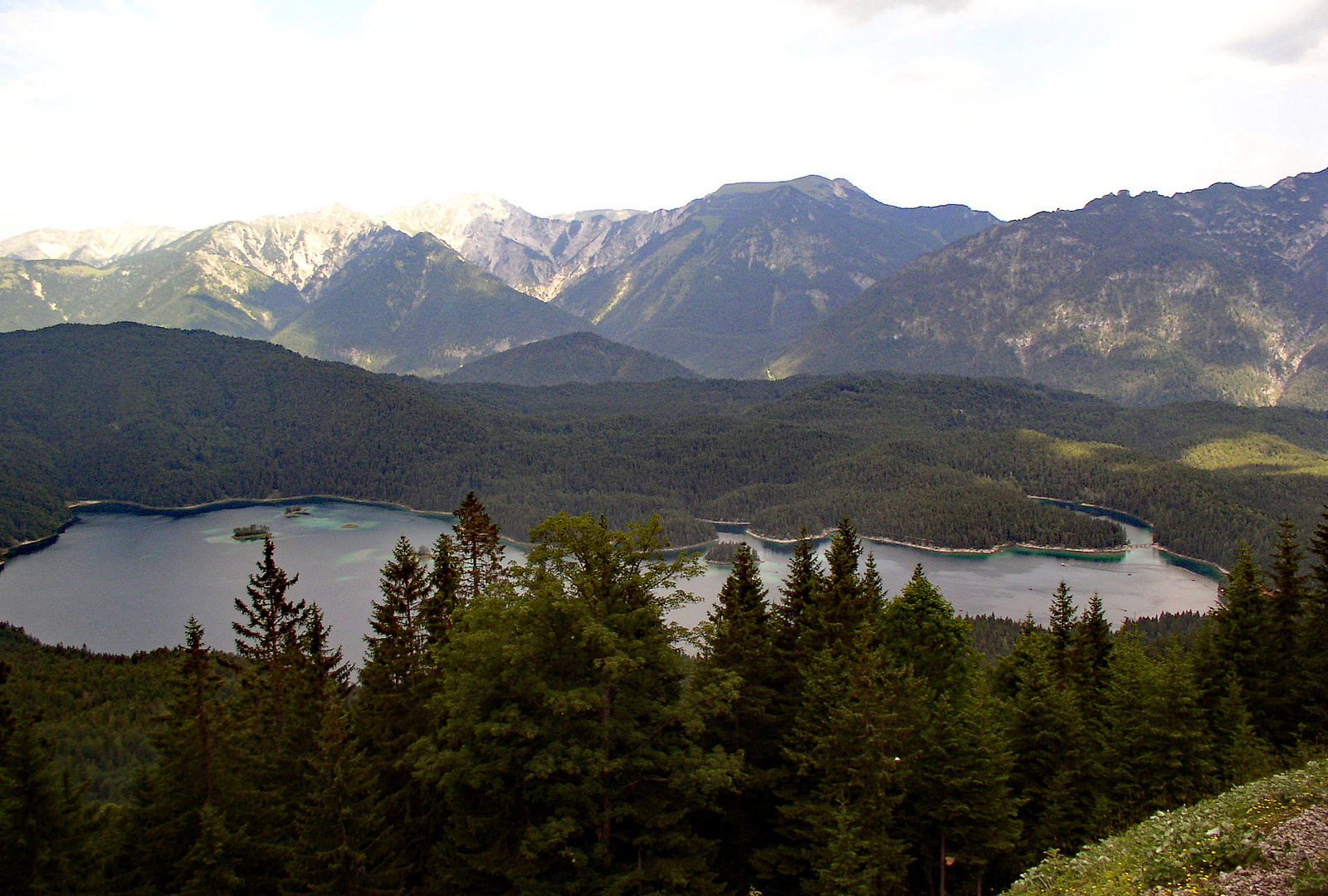 auf dem Weg zum Zugspitzplatt