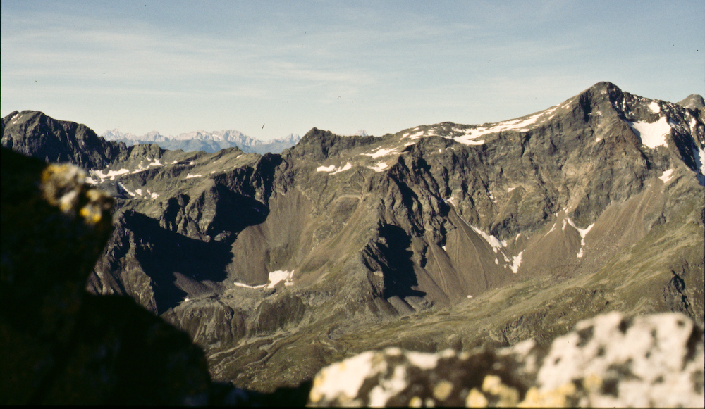 Auf dem Weg zur Adolf-Noßberger-Hütte 09/1978