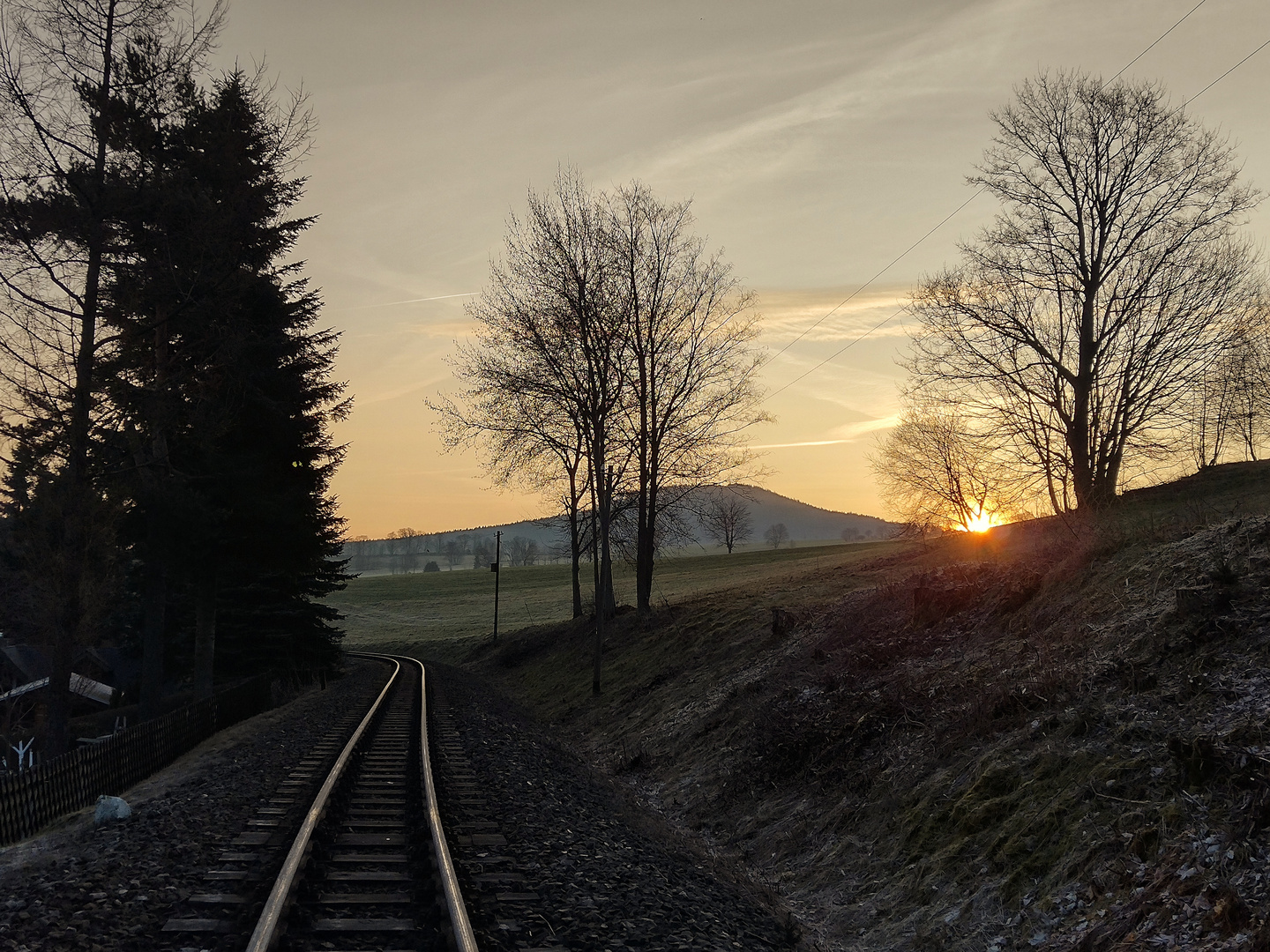 auf dem Weg zur Arbeit 