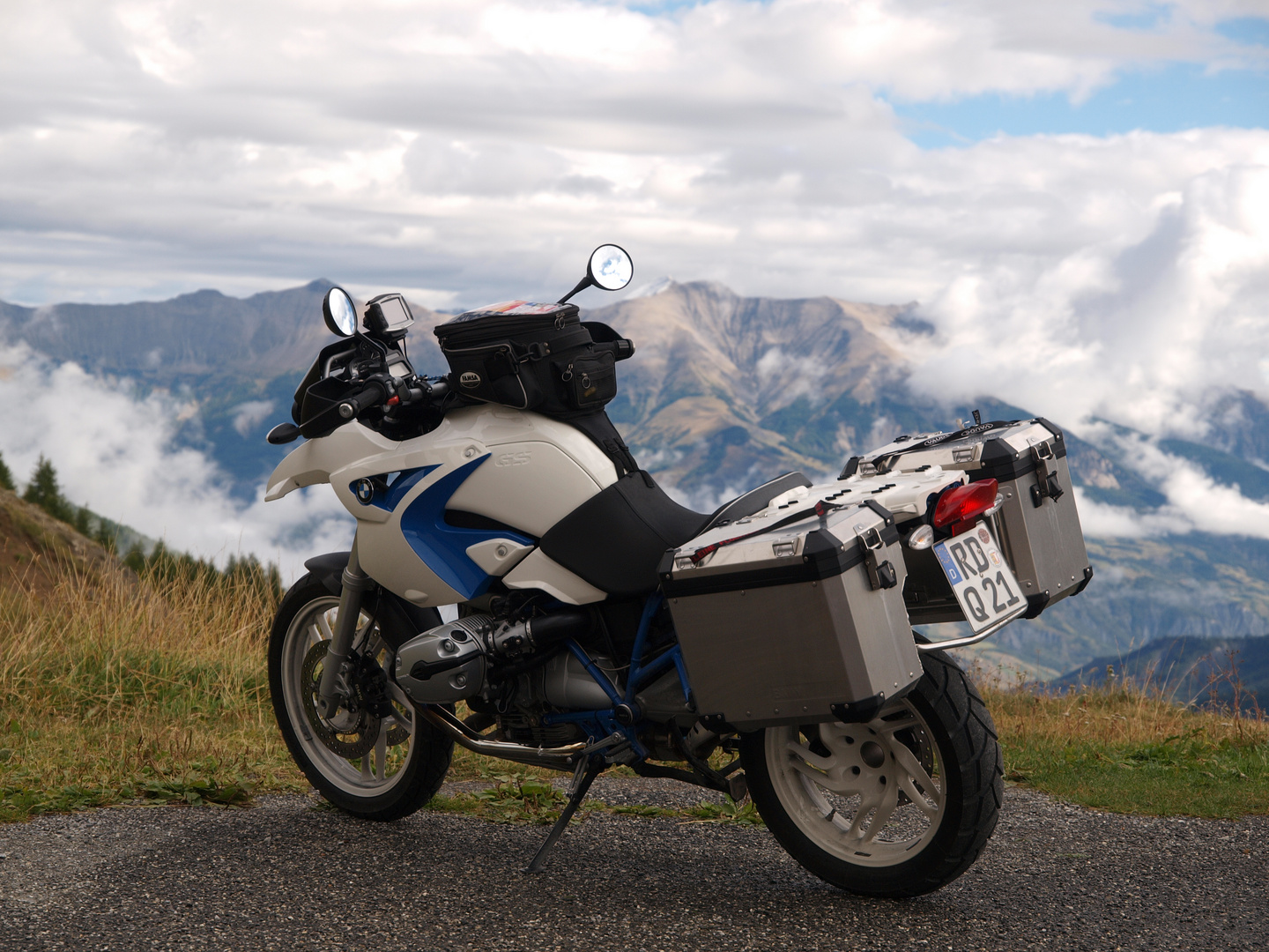 Auf dem Weg zur Assieta Grenzkammstrasse - Oberhalb des Gardasee