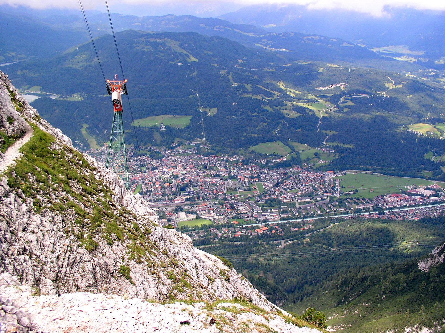 Auf dem Weg zur Bergstation