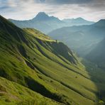 Auf dem Weg zur Braunarlspitze