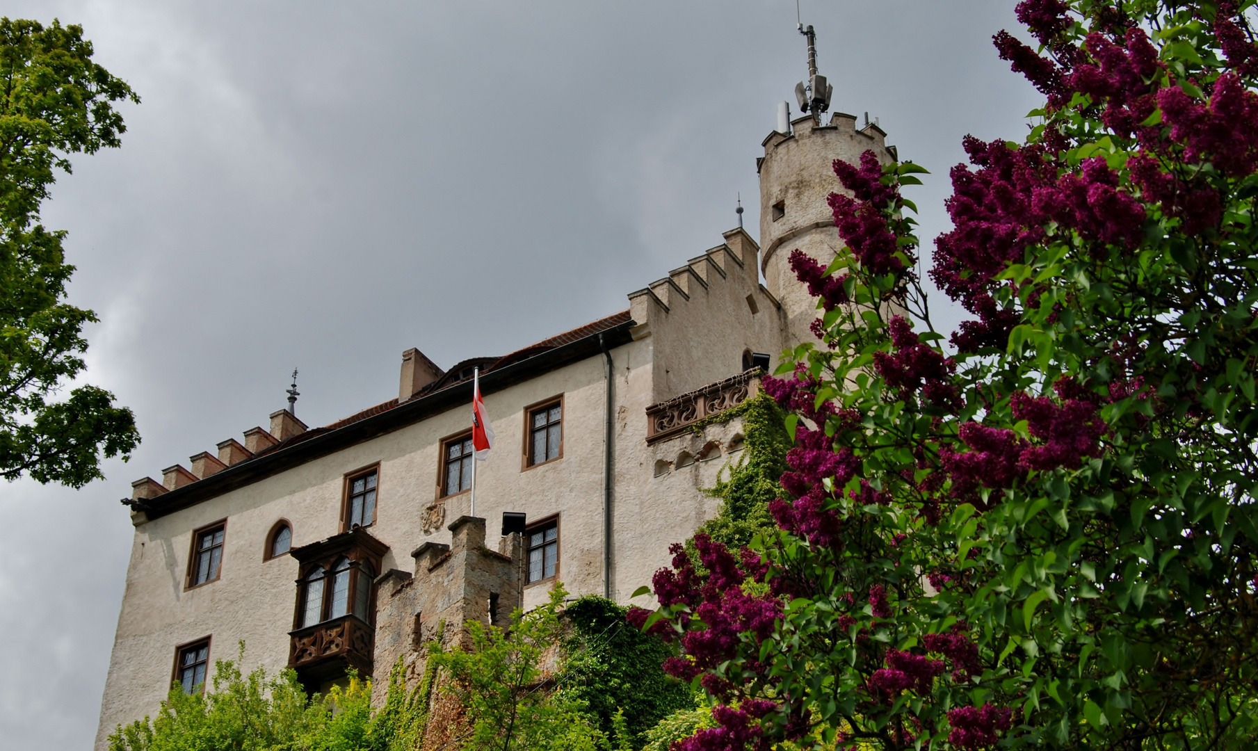 auf dem Weg zur Burg