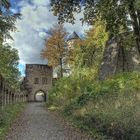 Auf dem Weg zur Burg Plesse