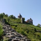 Auf dem Weg zur Burg Stahleck