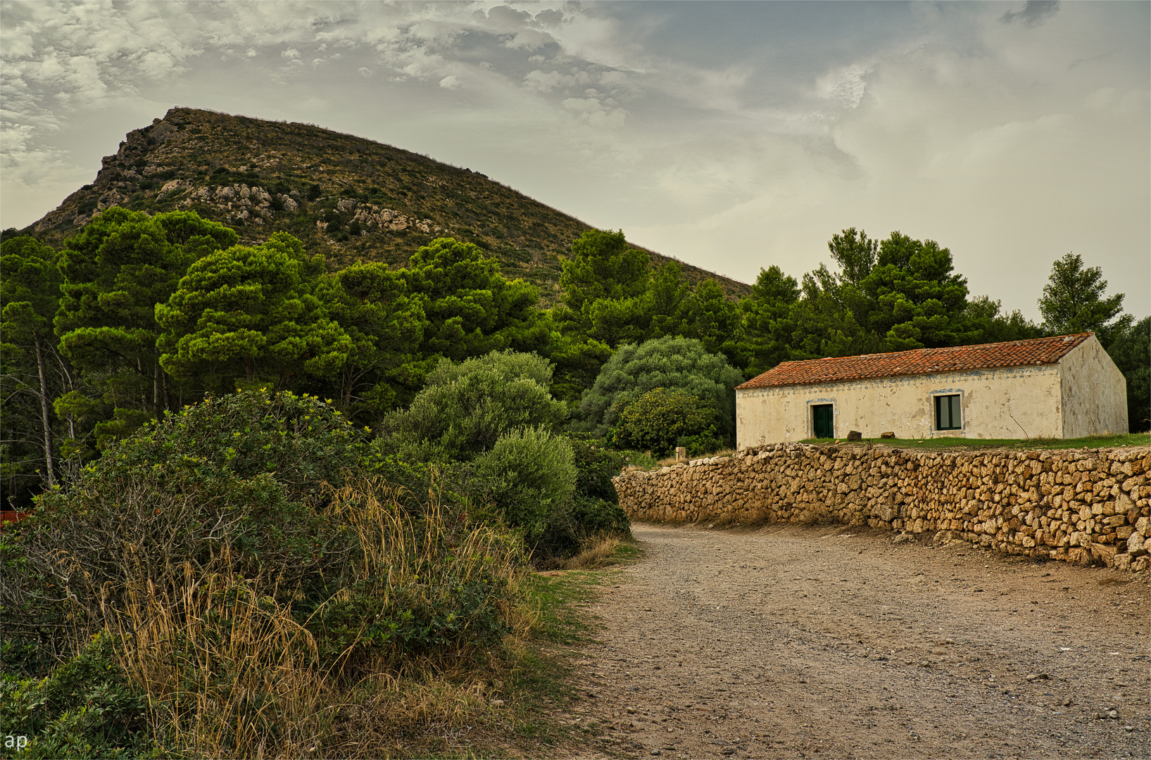 auf dem Weg zur Cala Moresca 