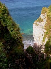 auf dem Weg zur Carrick-A-Rede Rope Bridge