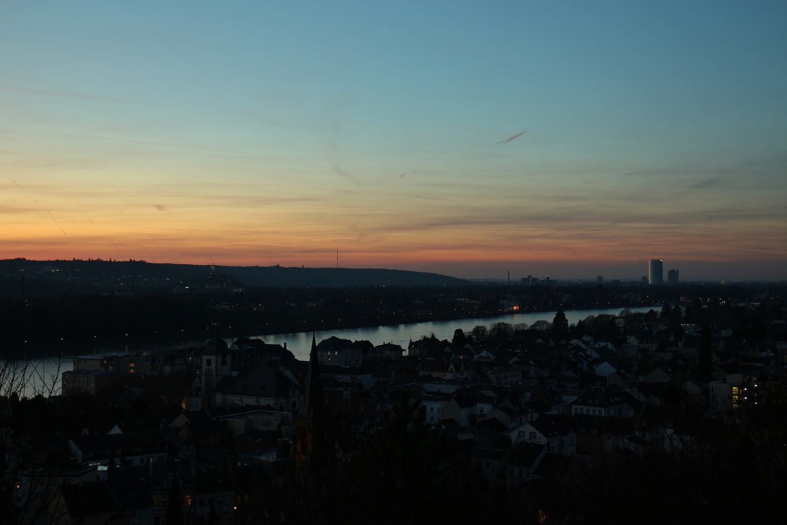 auf dem Weg zur Drachenburg