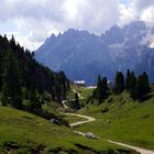 Auf dem Weg zur Dürrensteinhütte........ Südtirol