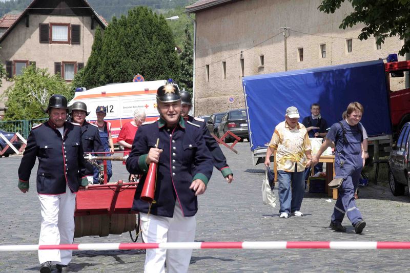 Auf dem Weg zur Einsatzstelle