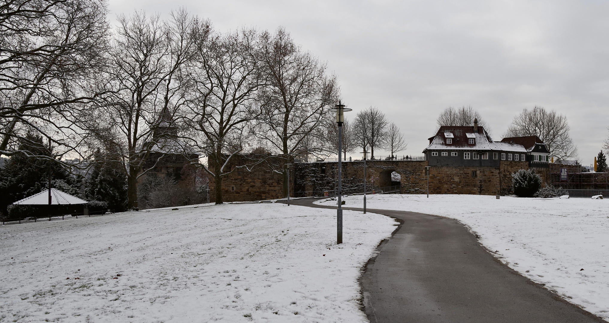 auf dem Weg zur Esslinger Burg