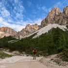 Auf dem Weg zur Fanes Alm