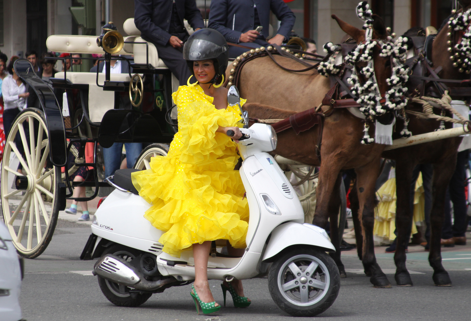 Auf dem Weg zur Feria