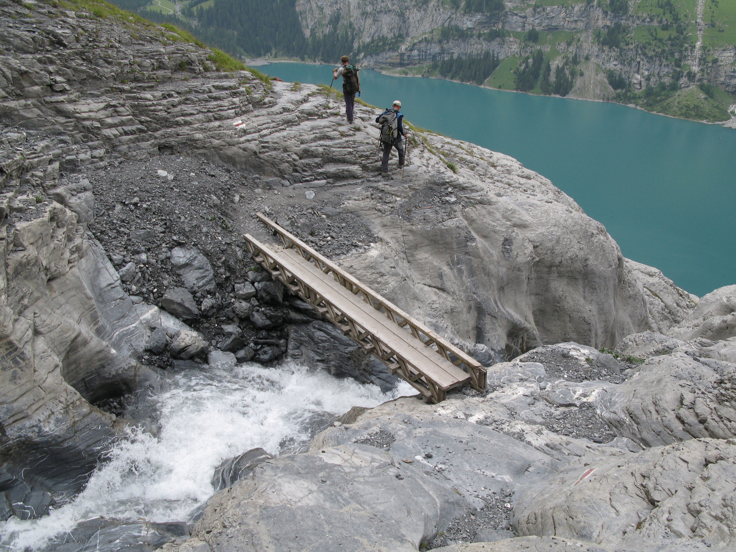 Auf dem Weg zur Fründenhütte