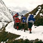 Auf dem Weg zur Glorer Hütte 09/1978