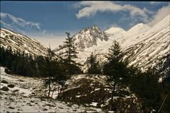 Auf dem Weg zur Glorer Hütte 09/1978