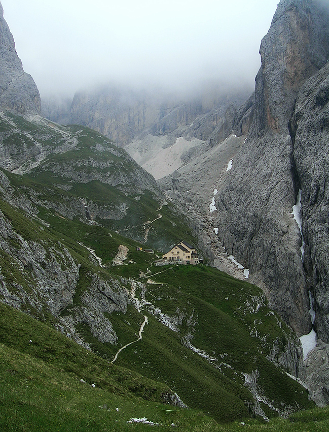 Auf dem Weg zur Grasleitenhütte