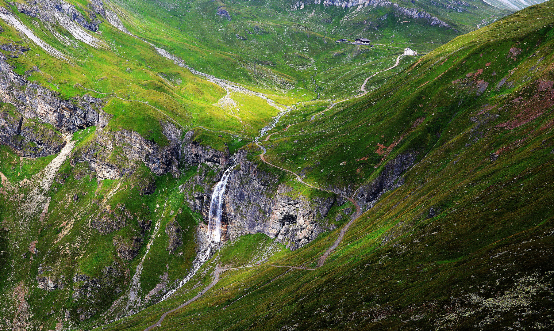 Auf dem Weg zur Hütte