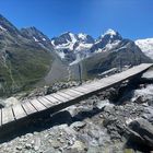 Auf dem Weg zur Hütte Chamanna Coaz