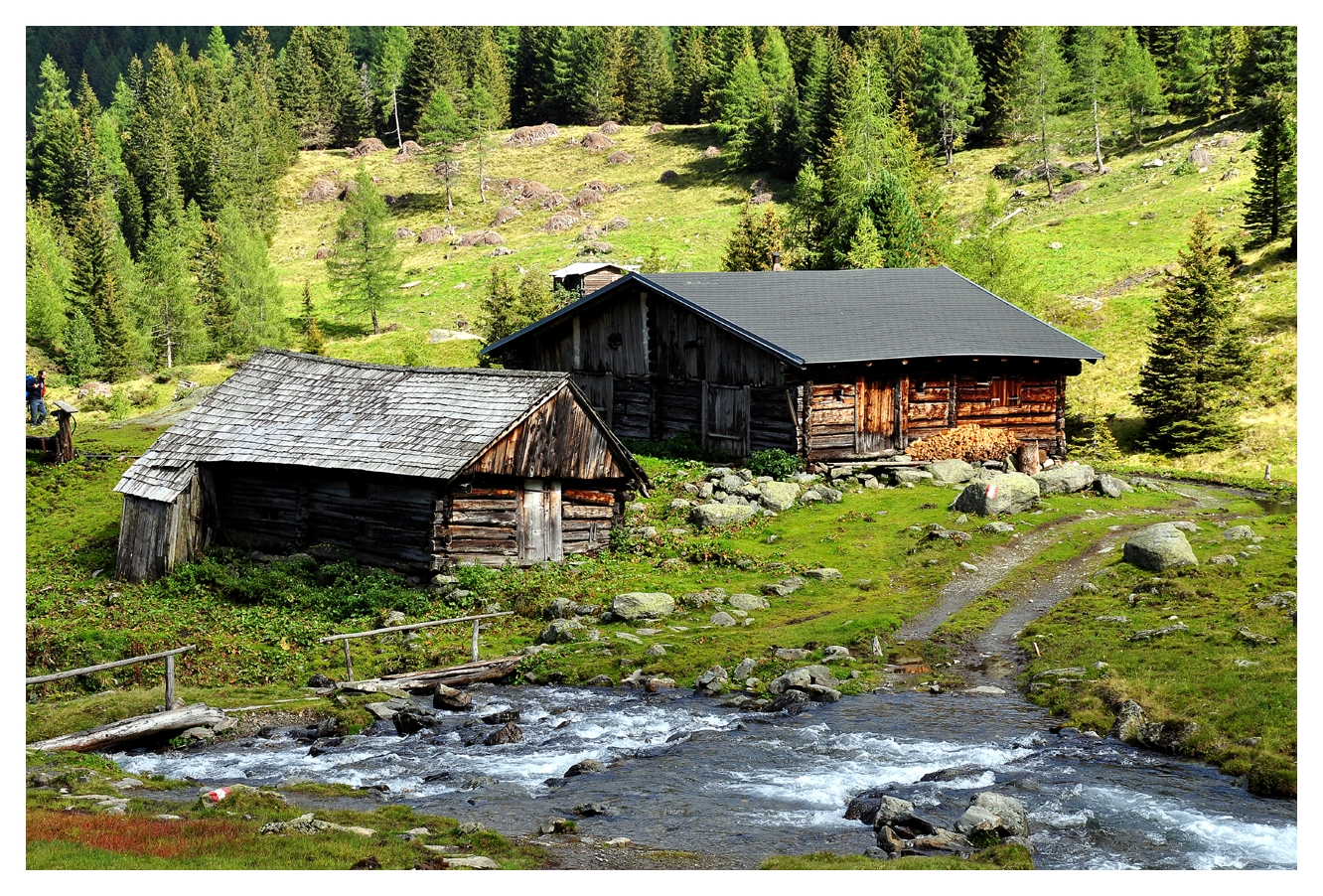 Auf dem Weg zur Keinprechthütte ( Neualm , Schladminger -Tauern)