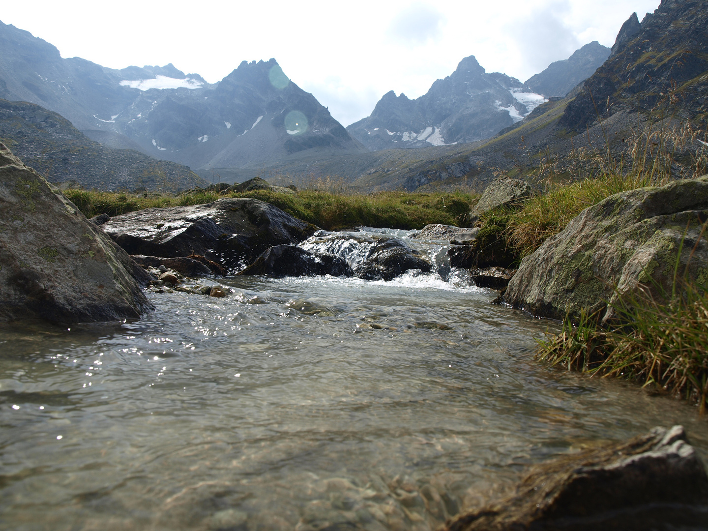 Auf dem Weg zur Kromerspitze