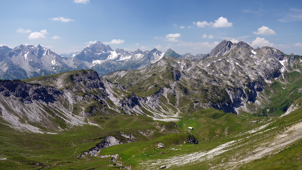 Auf dem Weg zur Lachenspitze