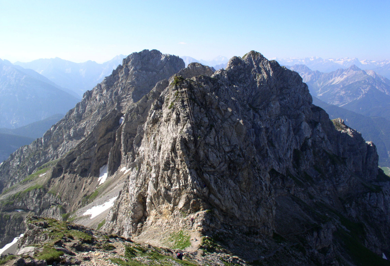 Auf dem Weg zur Leiter