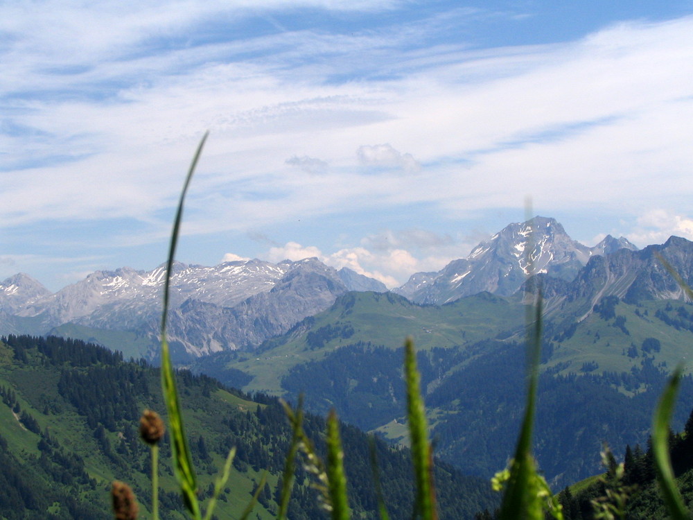 auf dem Weg zur Löffelspitz