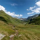 auf dem weg zur neufürther Hütte