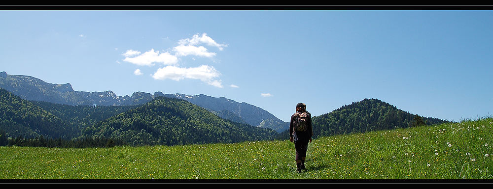 Auf dem Weg zur Neulandhütte