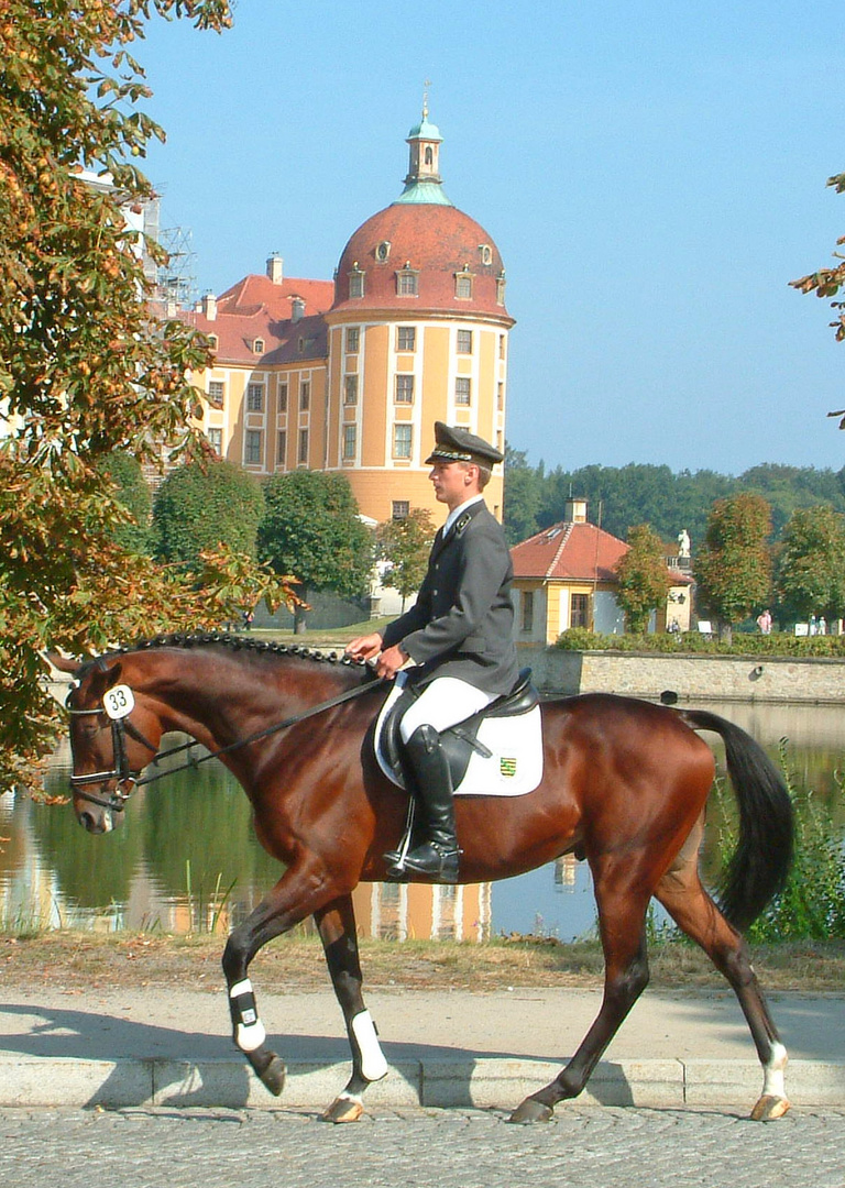 Auf dem Weg zur Parade