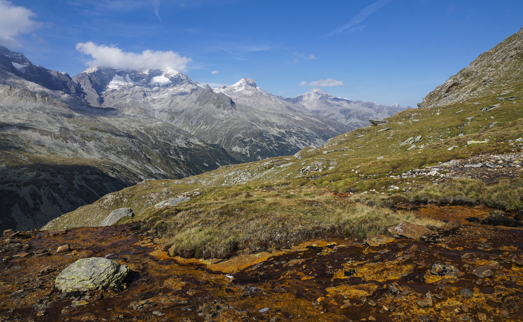 Auf dem Weg zur Rotbachl-Spitze…..