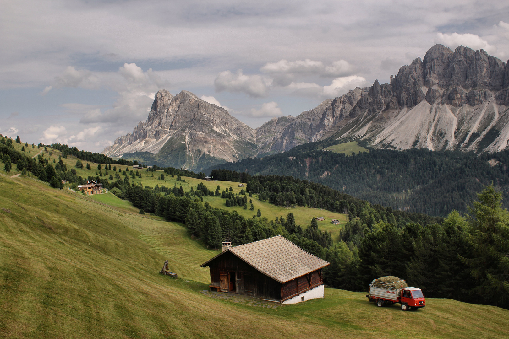 Auf dem Weg zur Schatzerhütte