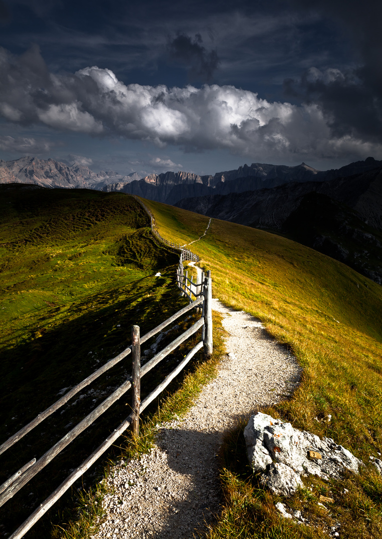 auf dem Weg zur Schlüterhütte