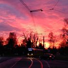 Auf dem Weg zur Schule ...