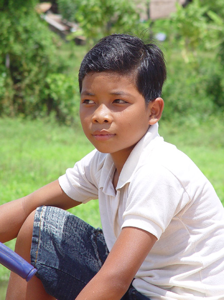 Auf dem Weg zur Schule - Battambang