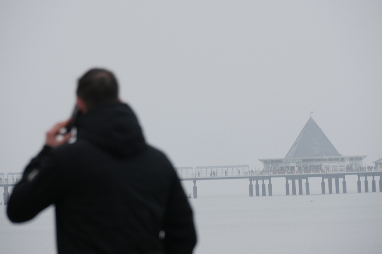 Auf dem Weg zur Seebrücke Heringsdorf... unbearbeitet