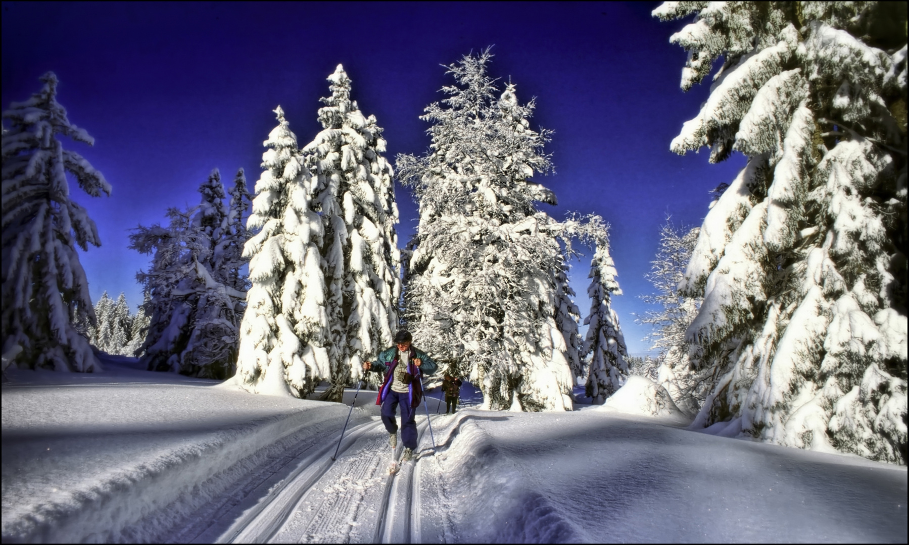  Auf dem Weg zur Skitour