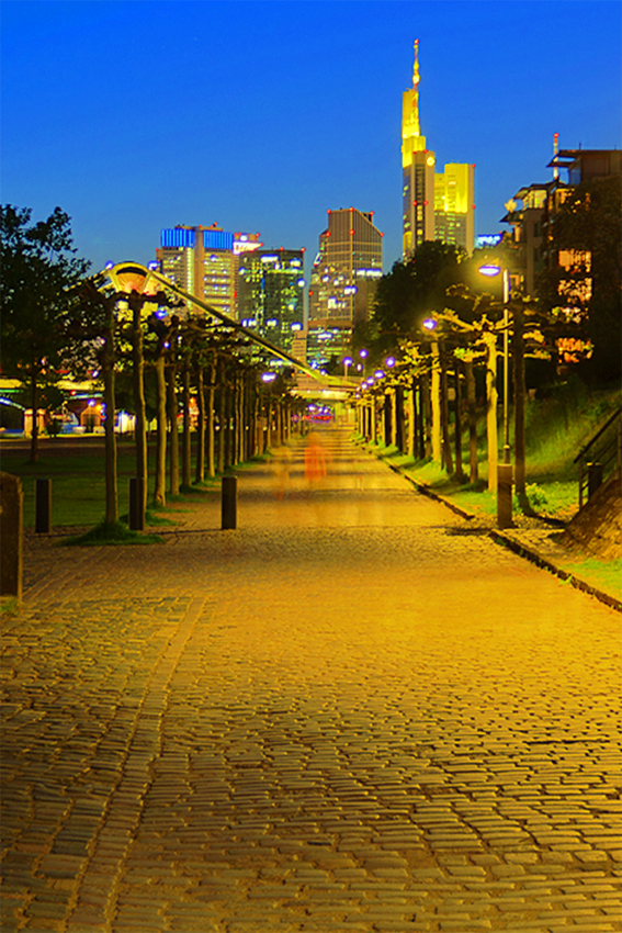 auf dem Weg zur Skyline