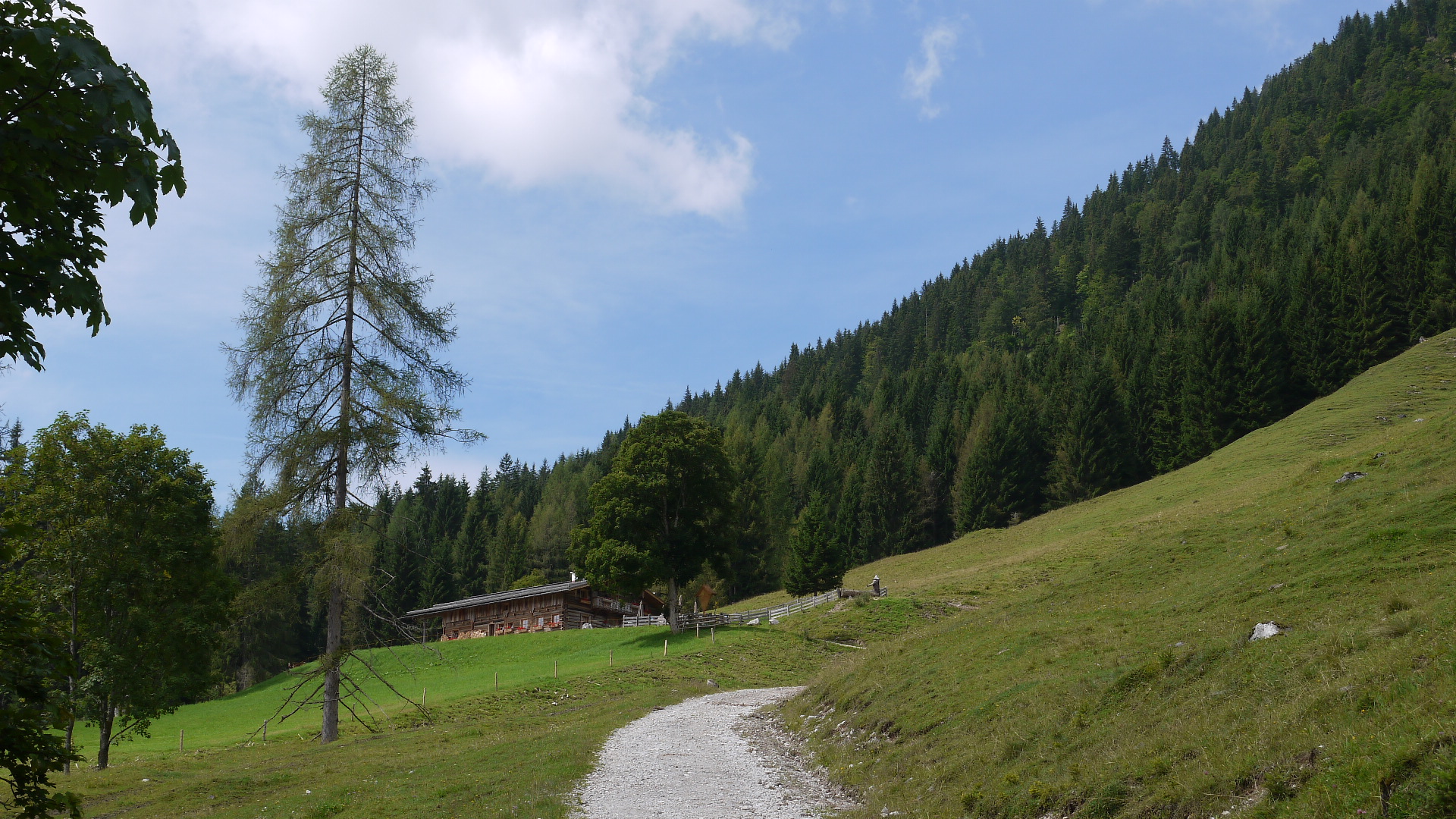 Auf dem Weg zur Spiessalm