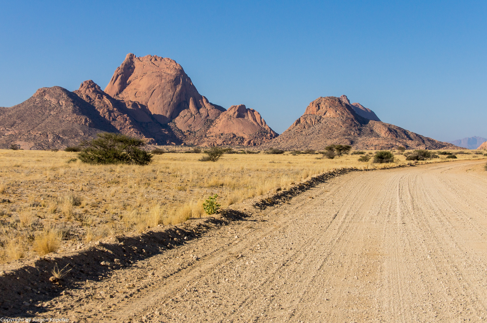 Auf dem Weg zur Spitzkoppe