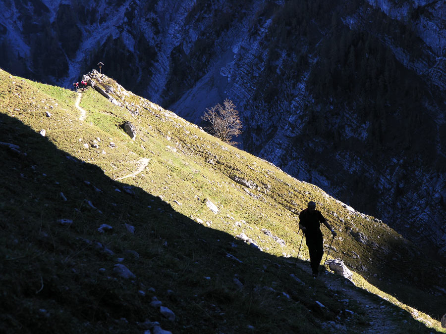 Auf dem Weg zur Torscharte