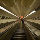 auf dem Weg zur U-Bahn