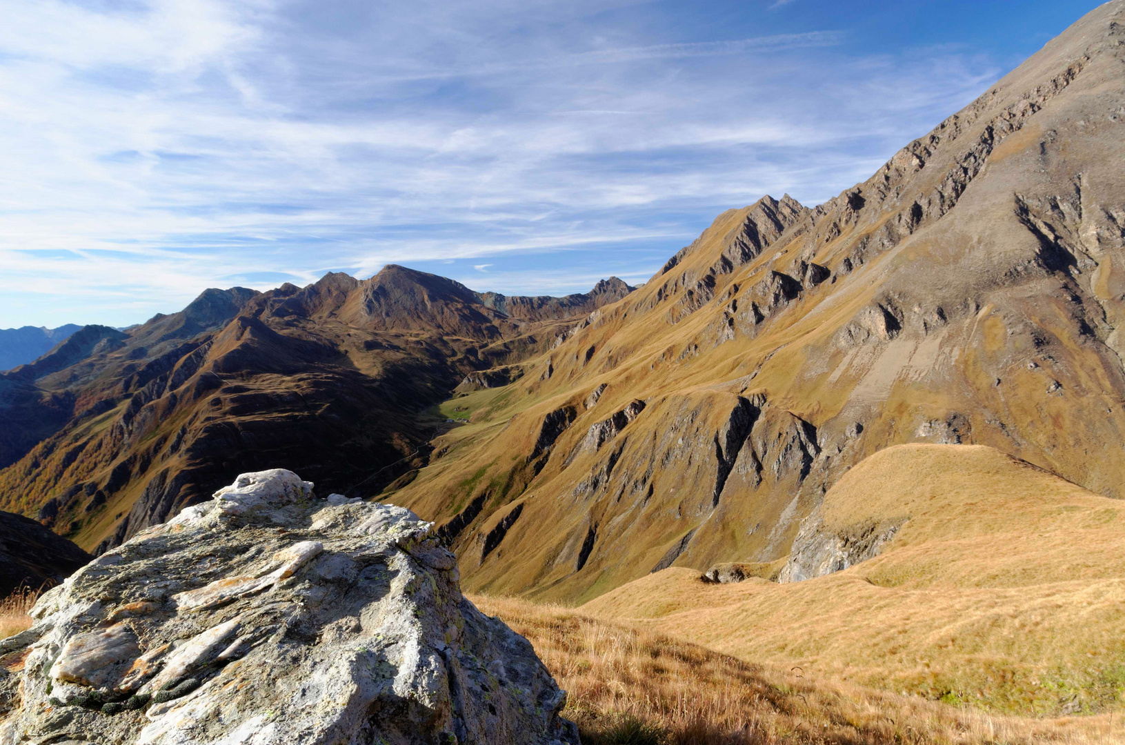 Auf dem weg zur Wurmaulspitze